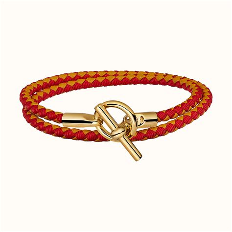 hermes double hook bracelet|hermes bracelets for women.